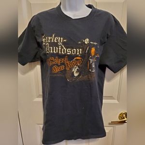 2011 Harley-Davidson Tombstone AZ T-shirt Medium Old School Our Rules Black